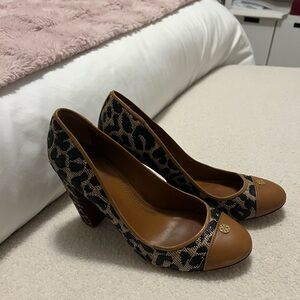 Tory Burch Leopard Print Heels